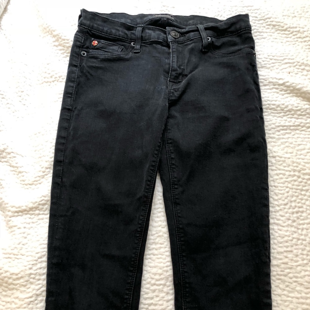 Hudson black denim size 26